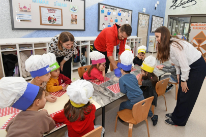 Bursa Osmangazi'de minikler ekmeğin hikayesini öğrendi