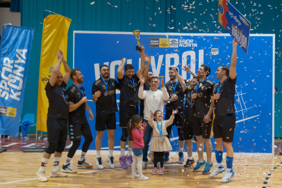 Kurumlararası filenin şampiyonu Konya Barosu