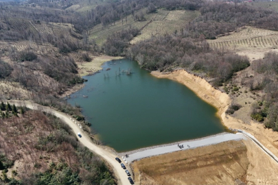 Ordu’da Akören Göleti hizmete açıldı