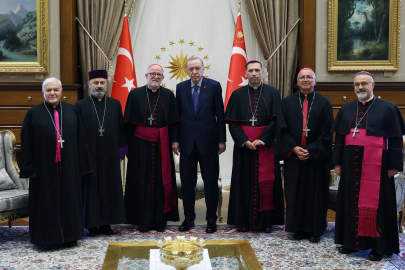 Cumhurbaşkanı Erdoğan, Külliye'de ağırladı