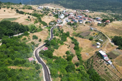 Bursa Orhaneli'nin yolları yenileniyor