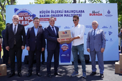 İstanbul Büyükşehir'den küçük ölçekli balıkçılara malzeme desteği