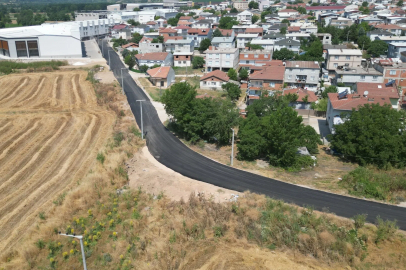Bursa İnegöl'de Zambak Caddesi yenileniyor