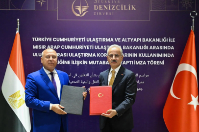 Türkiye ile Mısır arasında ulaştırma koridorları için iş birliği