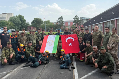 Konya Büyükşehir’den Tacikistan’da yüksek katlı yapılara müdahale eğitimi