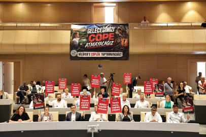 Bursa Nilüfer Belediye Meclisi’nde katı atık tesisi kararına tepki