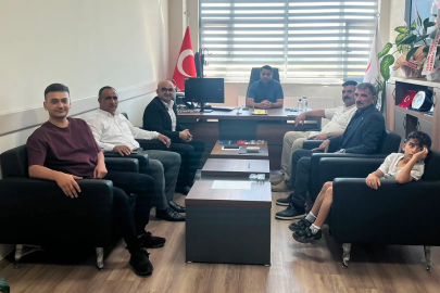 Öz Sağlık-İş Sendikası Ağrı'dan Cenap Işık’a ziyaret