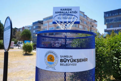 Samsun’da Adnan Menderes Bulvarı’nda sıfır atık dönüşümü