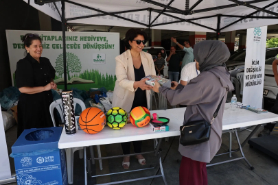 Bursa Nilüfer’de atık kağıtları getiren hediye kazanıyor