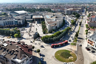 Bursa İnegöl’de metrobüs için ilk test sürüşü yapıldı