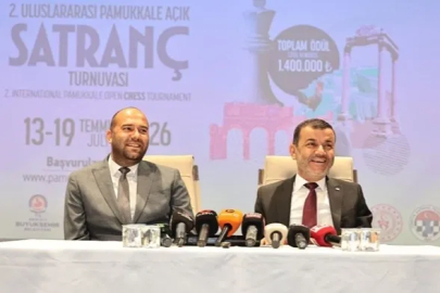 Pamukkale Açık Satranç Turnuvası Denizli’de başlıyor