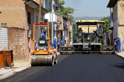 İzmir Büyükşehir’den Küçük Menderes’te yol yenileme hamlesi
