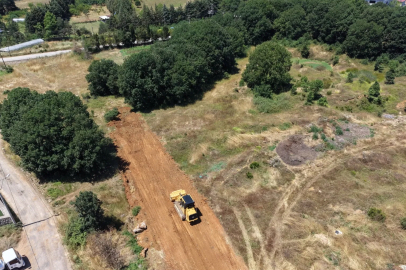 Başkan Büyükgöz imar yolu çalışmalarını yerinde inceledi