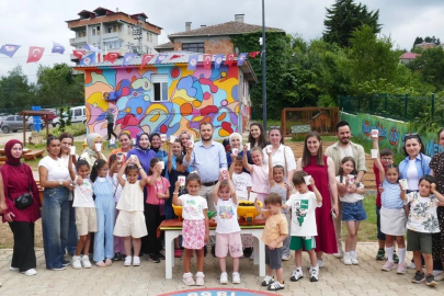 Trabzon’da Çilekli Düşler Köyü’nde Ebeveyn-Çocuk atölyesi başladı