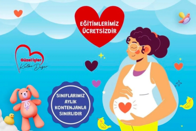 Kocaeli İzmit'te anne adaylarına büyük destek