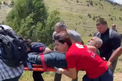 Tunceli’de yılan sokmasıyla zehirlenen vatandaş Jandarma helikopteriyle kurtarıldı