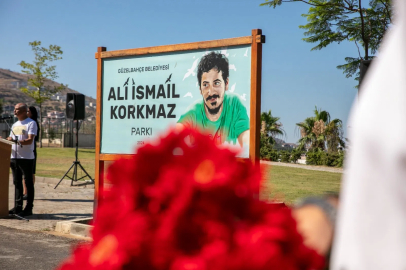 Ali İsmail Korkmaz, Güzelbahçe'de unutulmadı