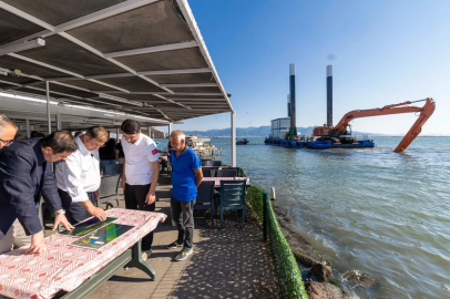İzmir Körfezi’nde dip tarama çalışmalarıyla deniz yaşamı canlanıyor