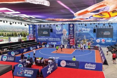 FIBA 3x3 Lite Quest 2026 Kayseri'de başladı