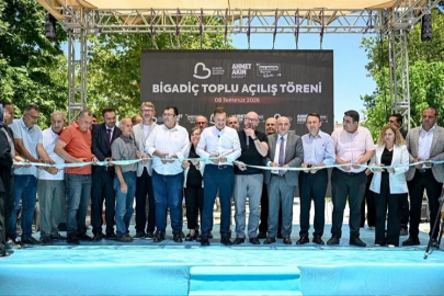 Balıkesir Büyükşehir'den Bigadiç'e çifte hizmet