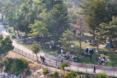 Sarımsaklı Barajı Mesire Alanı'na Kayserililerden tam not