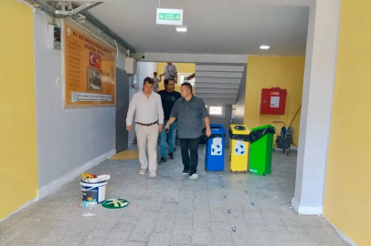 Edirne Keşan'daki okullarda yaz dönemi bakım ve onarım çalışmaları sürüyor