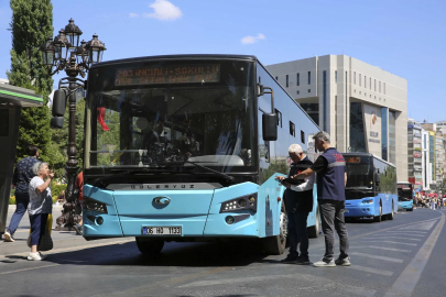Ankara'da toplu taşımada klima ve hizmet denetimi