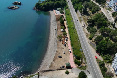 Ordu plajlarında yaz mesaisi