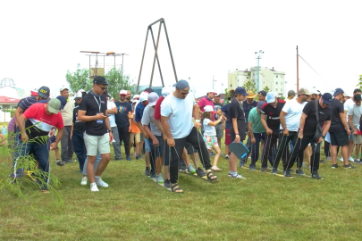 Afyonkarahisar'da aileler doğayla buluşuyor