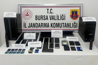 Bursa Jandarması'ndan milyonluk dolandırıcılık operasyonu: 7 tutuklama!