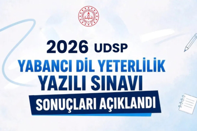 2026 UDSP Yabancı Dil Yeterlilik Yazılı Sınavı sonuçları açıklandı