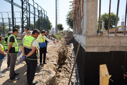 Başkan Vekili Biba, Şahin Başol'da çalışmaları inceledi