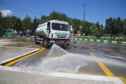 Giresun Belediyesi’nden yıkama harekatı