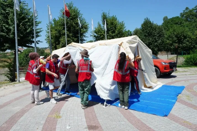 İstanbul Beylikdüzü'nde afet gönüllüleri sahaya hazır