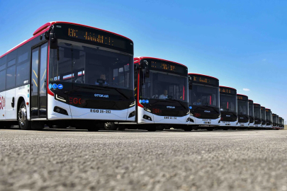 Ankara’da toplu taşımaya 20 yeni otobüs