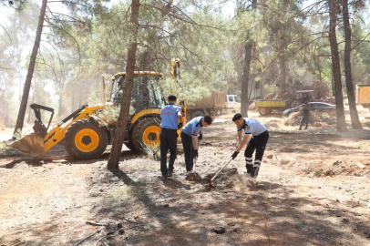 Gaziantep’te orman yangınlarına karşı seferberlik