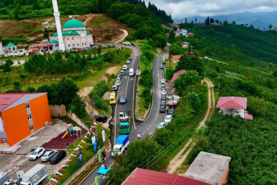 “Ordu’da 5 Km’lik grup yolu açılışı yapıldı