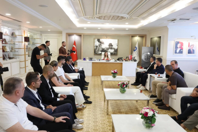 Antalyaspor yönetiminden Büyükşehir’e teşekkür ziyareti