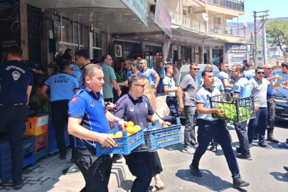 Sokak işgaline şok denetim! Zabıta affetmedi