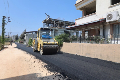 Hatay Büyükşehir'den asfalt çalışması