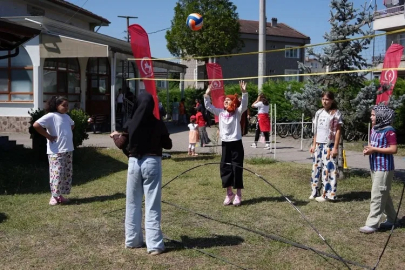 Düzce’de “Hareket Camide” projesinde Kur’an kursu öğrencileri sporla buluştu
