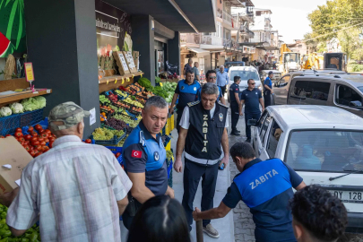 Kaldırım işgaline sıkı denetim