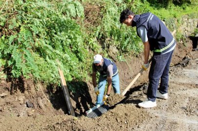 Giresun'da 5 mahalleye 18 kilometrelik kanalizasyon hattı