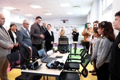 İzmir Aliağa'da geleceğin sınıfı açıldı