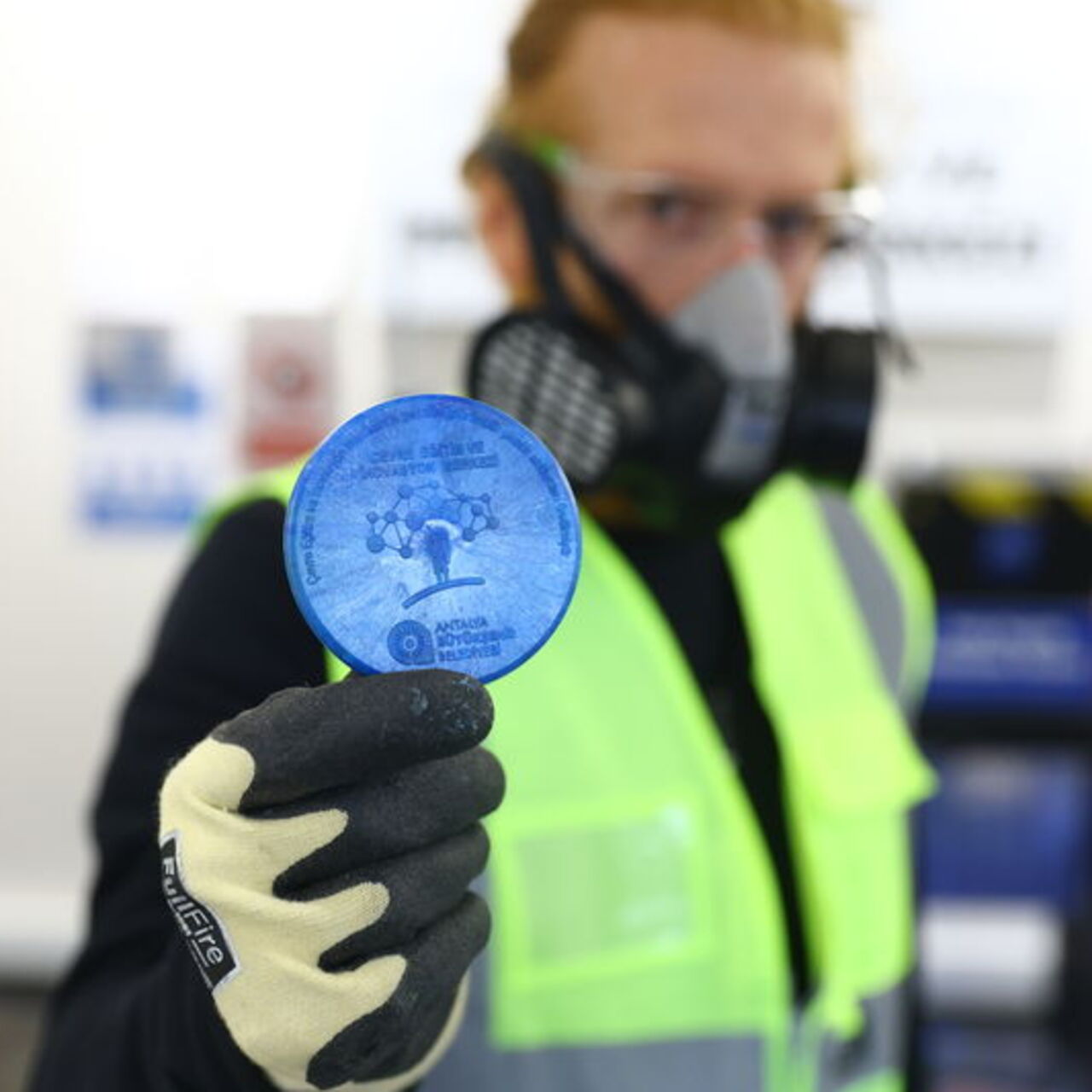 Antalya’da plastik kapaklar ürüne dönüşüyor