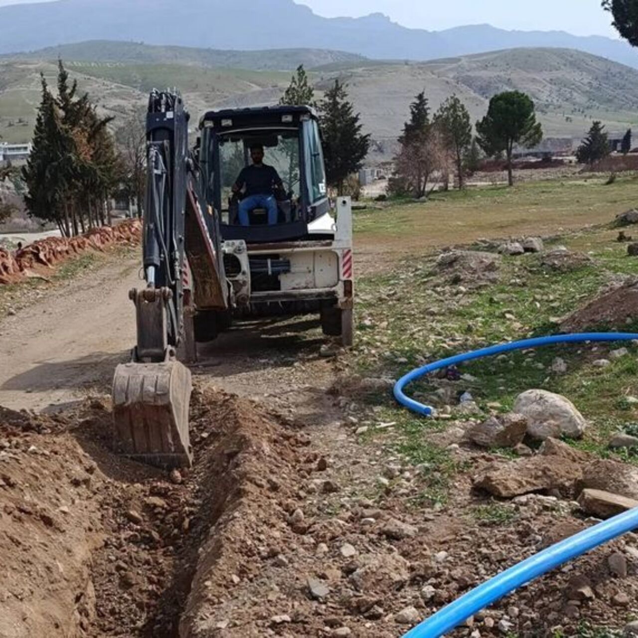 Şırnak’ta yeni içme suyu hattı çalışması