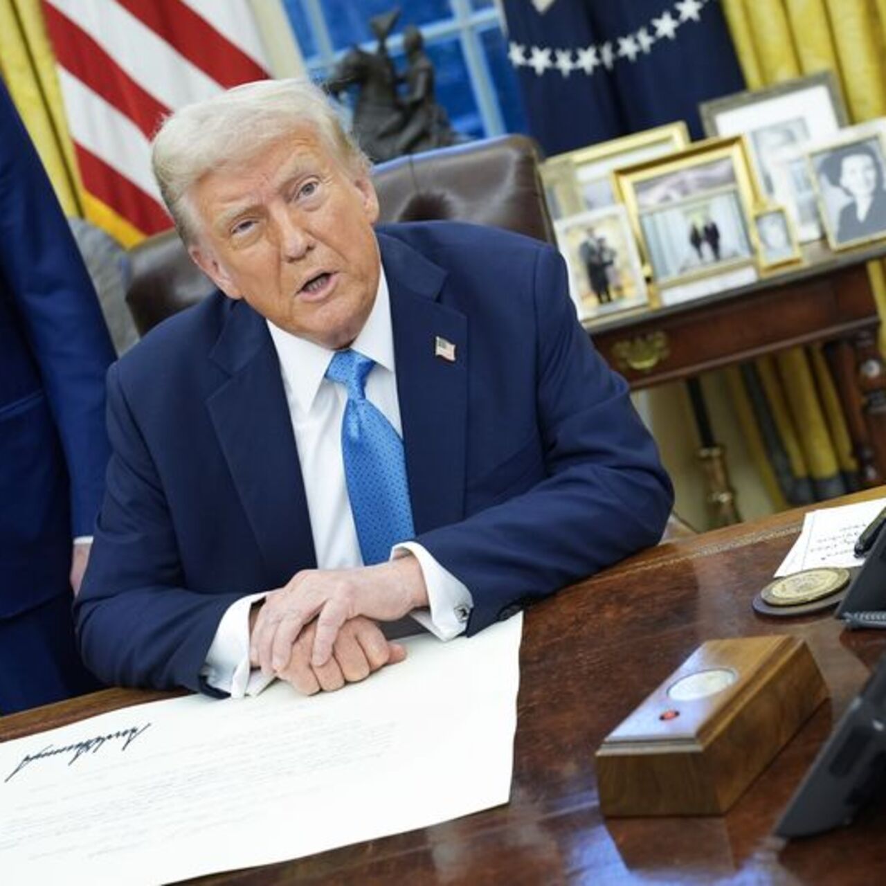 Oval Ofis’e kola düğmesi geri döndü