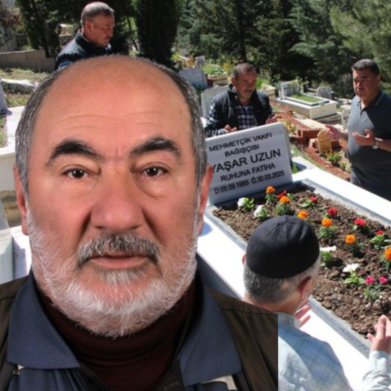 Mezarını Mehmetçik Vakfı yaptırdı