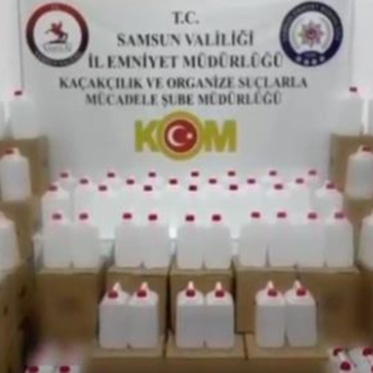 Kamyonda 2 ton etil alkol ele geçirildi: 1 gözaltı
