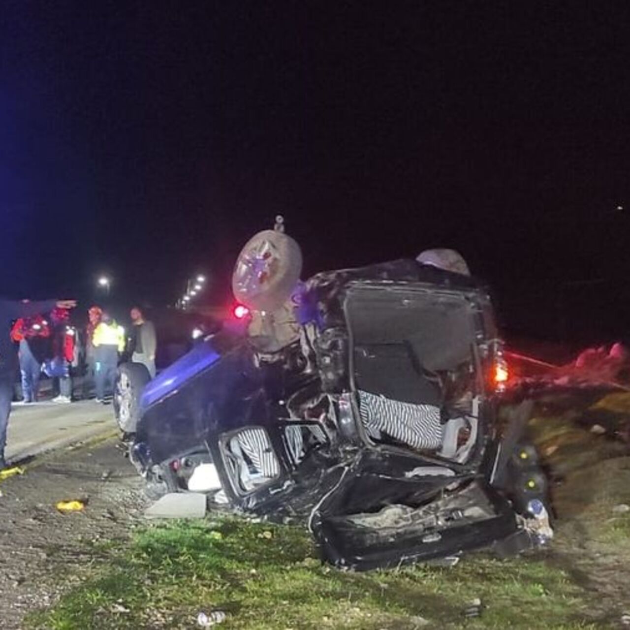 Rize’de araç takla attı: 3 ölü, 2 yaralı